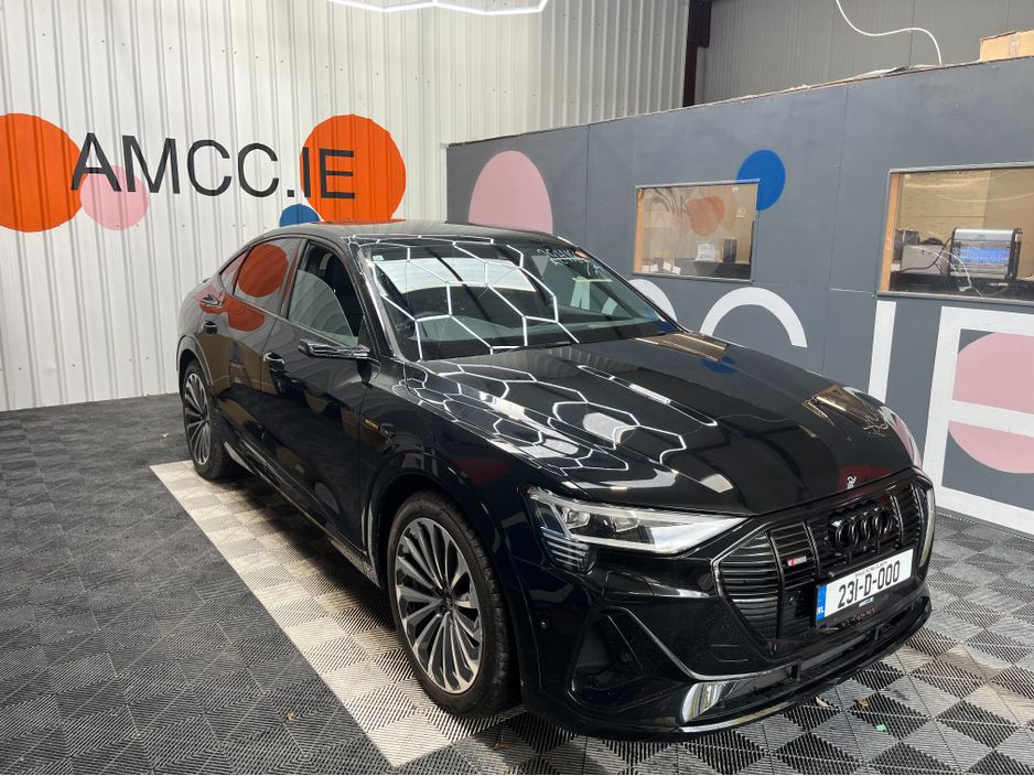 Image for 2023 Audi e-tron €41950 2023 AUDI E-TRON SPORTBACK 55 QUATTRO S-LINE AUTOMATIC / CRUISE CONTROL / 360° CAMRA / HEATED SEATS / PADDLE SHIFTERS / AMBIENT LIGHTS / APPLE CARPLAY AND MORE