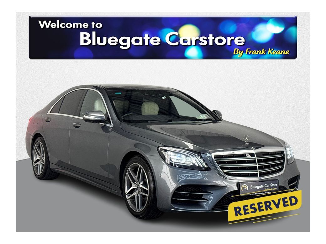 Image for 2018 Mercedes-Benz S Class AMG LINE EXECUTIVE PREMIUM**Heated & Ventilated Front & Rear Seats**Cream Leather Interior**Panoramic Sunroof**Apple Carplay** Burmester Sound System**Massage Seats**Soft Closing Doors**Rear Blinds**
