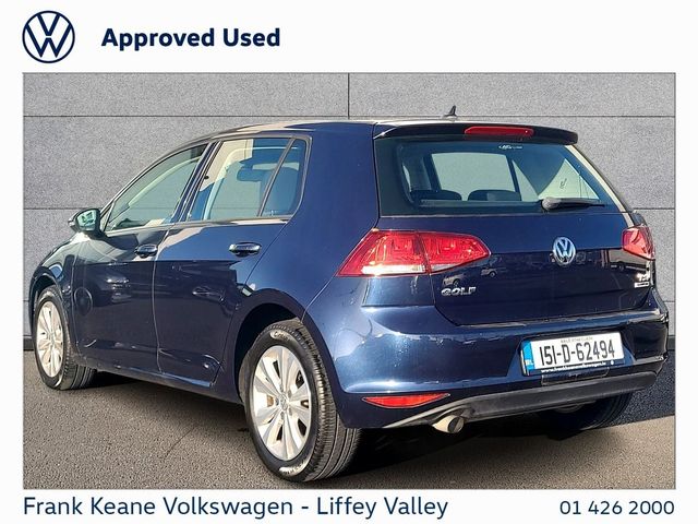 Image for 2015 Volkswagen Golf COMFORTLINE AUTO 1.2TSI 115BHP *NAVY BLUE* *REAR VIEW CAMERA* *NEW NCT* *12 MONTHS FRANK KEANE WARRANTY* *FINANCE AVAILABLE*