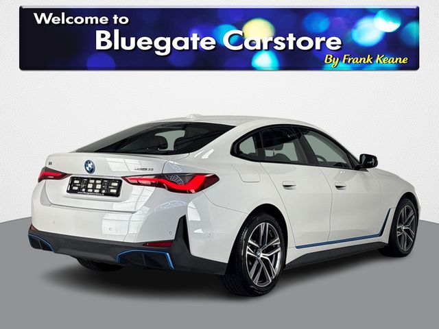 Image for 2024 BMW i4 EDRIVE35 SPORT **FULL BLACK HALF LEATHER INTERIOR**FRONT HEATED SEATS**FULL DIGITAL DASH**ANDROID AUTO**APPLE CARPLAY**TOUCHSCREEN INFOTAINMENT SCREEN**USB CHARGING PORTS**SPEED LIMITER**