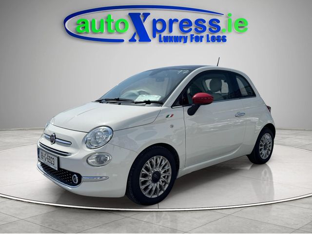Image for 2018 Fiat 500 TWINAIR LOUNGE Panoramic Glass Roof Automatic, Reversing camera