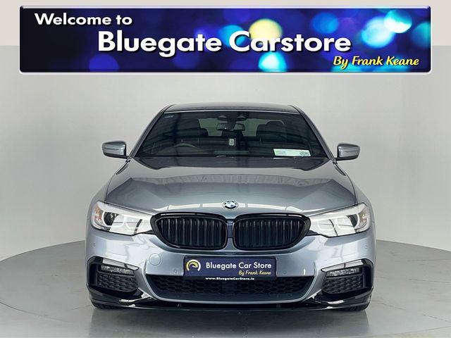 Image for 2018 BMW 5 Series E G30 M SPORT 4DR AUTO** 20"ALLOYS**PERFORMANCE KIT**DIGITAL DASH**MULTIFUNCTIONAL STEERING WHEEL**BLACK LEATHER INTERIOR**FRONT HEATED ELECTRIC SEATS**DRIVE MODES**DUAL CLIMATE CONTROL**