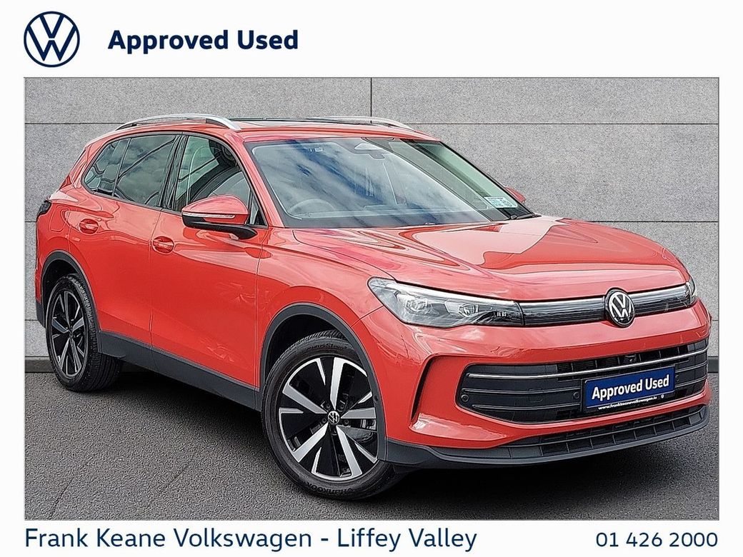 Image for 2025 Volkswagen Tiguan LAUNCH EDITION AUTO 2.0TDI 150BHP *DEMO MODEL* *SUNROOF* *360 PARK CAMERA* *ELECTRIC TAILGATE* *PERSIMMON RED* *PCP AVAILABLE*