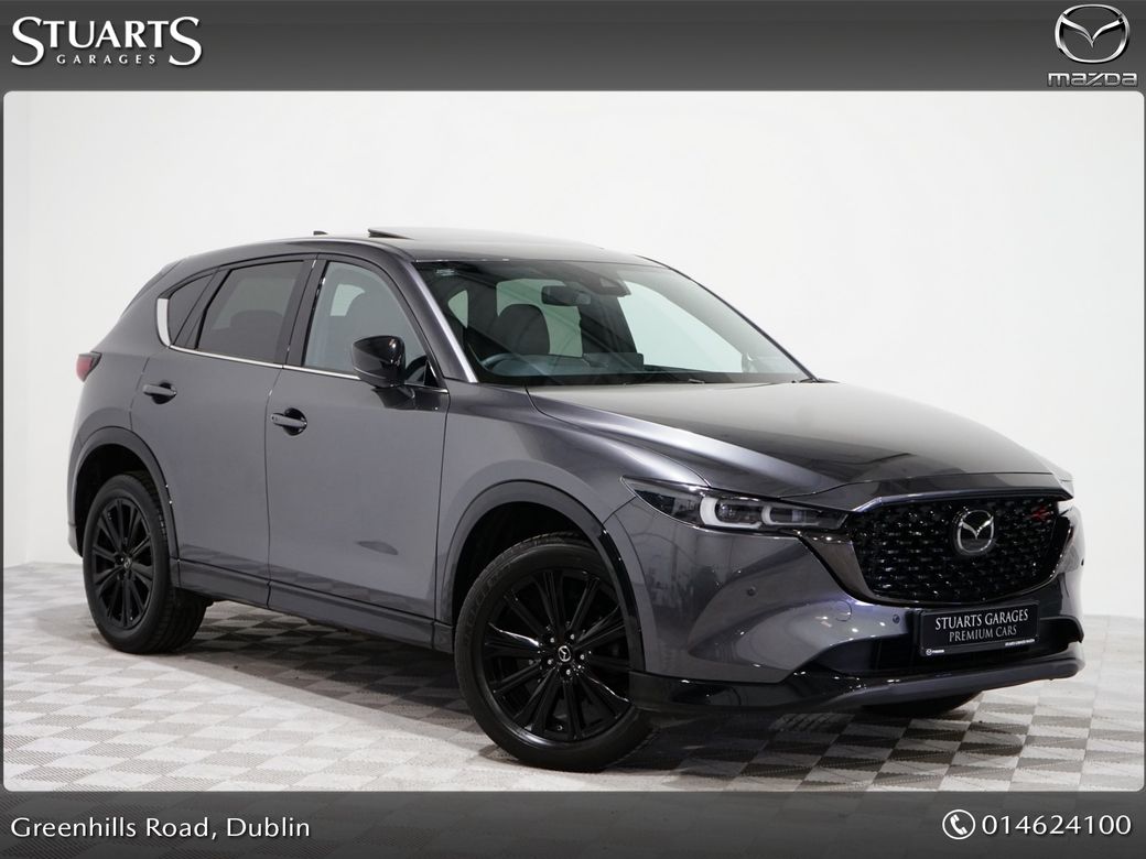 Image for 2024 Mazda CX-5 *SOLD DEPOSIT TAKEN*AUTO PETROL* CX-5 2.0P MILD HYBRID 165ps HOMURA: MACHINE GREY WITH BLACK LEATHER, SUNROOF, MEMORY SEATS, BOSE SOUND, ELECTRIC BOOT, KEYLESS, HEADS UP