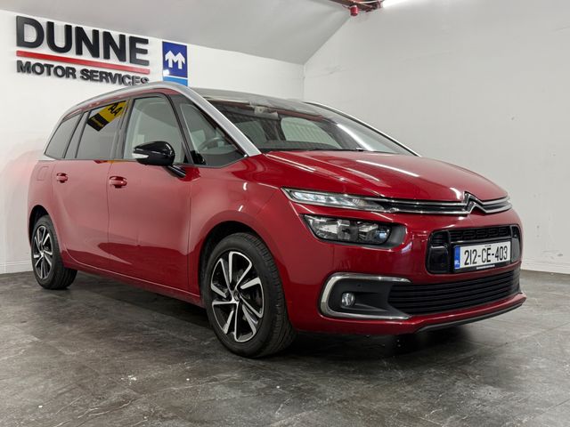 Image for 2021 Citroen C4 SpaceTourer ** FLAIR**SPACE TOURER FLAIR BLUEHDI**7 SEATS **HALF LEATHER**DIGITAL DASH **TOUCH SCREERN RADIO **MULTI FUNCTION STEERING WHEEL **CRUISE CONTROL **MESSAGE SEATS **SAT NAV **REVERSING CAMERA **