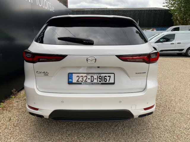 Image for 2023 Mazda CX-60 SUV HYBRID 2.5 PETROL PHEV HOMURA AUTO 5DR // ONE OWNER // FULL SERVICE HISTORY // STUNNING CONDITION // LEATHER SEATS, HEATED/VENTILATED SEATS AND REVERSE CAMERA // 