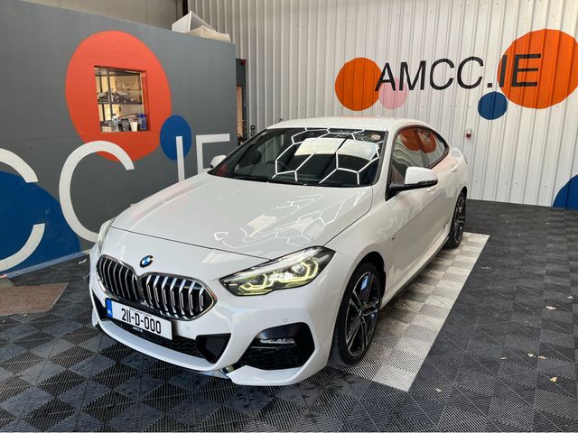 Image for 2021 BMW 2 Series €30950 2021 BMW 218D GRAN COUPE M-SPORT 2.0 AUTOMATIC / CRUISE CONTROL / REVERSE CAMERA / ELECTRIC MEMORY & HEATED SEATS / AMBIENT LIGHTS AND MORE