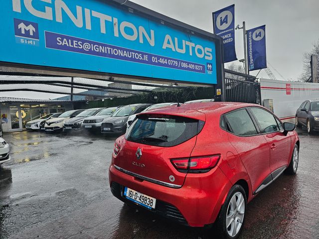 Image for 2016 Renault Clio 1.2 PETROL DYNAMIQUE, SERVICE, NCT, AA APPROVED, WARRANTY, 5 STAR REVIEWS. 