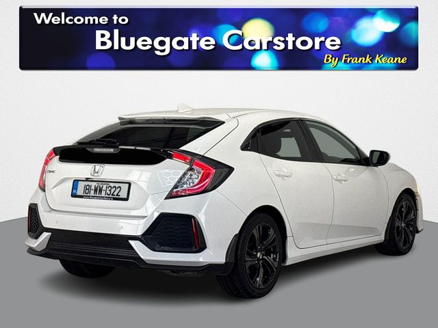 Image for 2018 Honda Civic 1.6 I-DTEC**NEW NCT**MULTIFUNCTIONAL STEERING WHEEL**DIGITAL DASH**TOUCH SCREEN MEDIA DISPLAY**REVERSE CAMERA**BLACK CLOTH INTERIOR**ELECTRIC HANDBRAKE**BLUETOOOTH**FINANCE ARRANGED**
