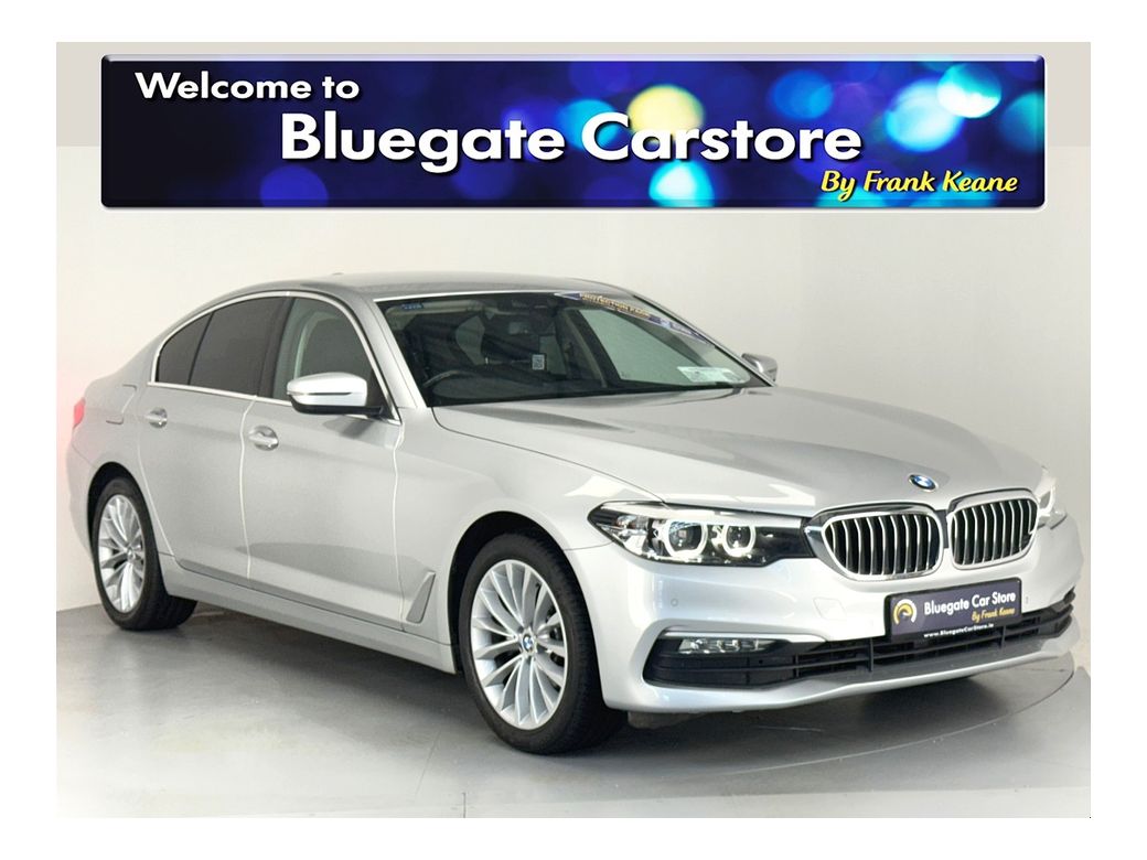 Image for 2018 BMW 5 Series SE 4DR AUTO**MULTIFUNCTIONAL STEERING WHEEL**KEYLESS START**BLACK LEATHER INTERIOR**FRONT HEATED SEATS**DUAL CLIMATE CONTROL**DRIVE MODES**PARKING SENSORS**BLUETOOTH**SATNAV**FINANCE AVAILABLE**