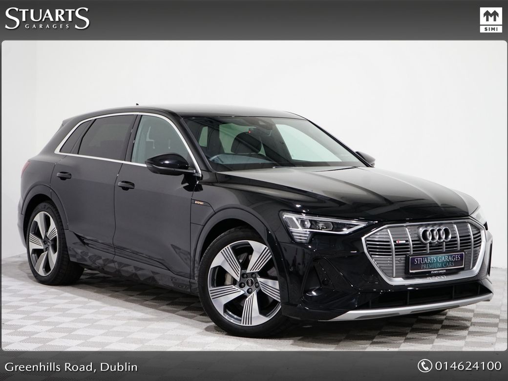 Image for 2023 Audi e-tron *SOLD DEPOSIT TAKEN*E-TRON 55 S LINE QUATTRO: 360 CAMERA, BANG AND OLUFSEN SOUND, MYTHOS BLACK METALLIC CONTRASTING GREY VALCONA LEATHER, 21” DIAMOND CUT ALLOYS