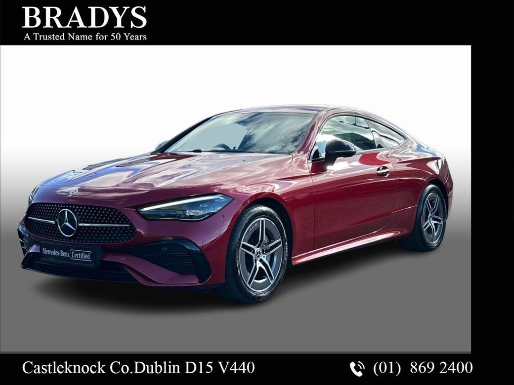 Image for 2025 Mercedes-Benz CLE CLE 220d AMG Line Plus--Night Pack, Manufaktur Patagonia Red