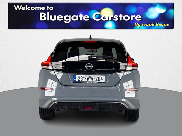 Image for 2023 Nissan Leaf HEATED LEATHER SEATS**HEATED MULTIFUNCTIONAL STEERING WHEEL**BOSE SOUNDSYSTEM**REVERSE CAMERA**PARKING SENSORS**TOUCHSCREEN MEDIA**PHONE CONNECTIVITY**STEERING ASSIST**SEMI DIGITAL DASH**ISOFIX