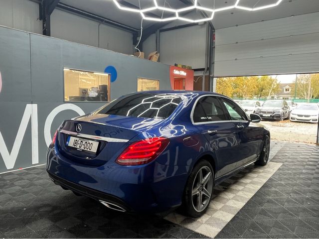 Image for 2018 Mercedes-Benz C Class €23950! 2018 MERCEDES C CLASS C220D AUTOMATIC AMG-LINE / REVERSE CAMERA / HEATED LEATHER INTERIOR