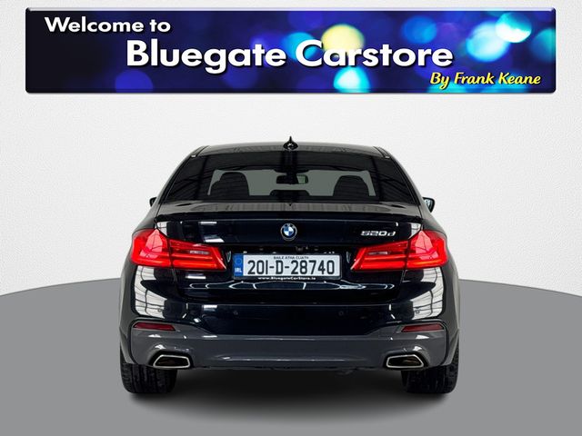 Image for 2020 BMW 5 Series D G30 M SPORT NEW NCT**HARMON KARDON SOUND SYTEM **BLACK LEATHER INTERIOR**FRONT HEATED ELECTRIC SEATS**TOUCH SCREEN INFOTAINMENT**REVERSE CAMERA**APPLE CARPLAY**DUAL CLIMATE CONTROL**DRIVE MODES**