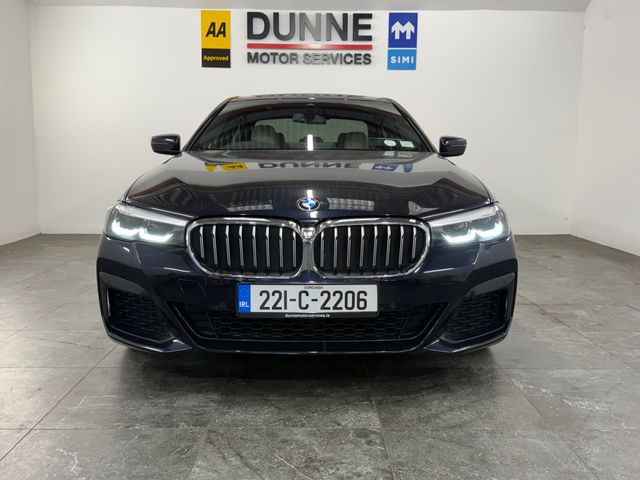 Image for 2022 BMW 5 Series **520D **M SPORT MODEL **DIGITAL DASH **LCI HEADLIGHTS / TAILIGHTS **FULLY ELECTRIC MEMORY SEATS **HEATED CREAM LEATHER SEATS **MULTIPLE SERVICE HISTORY **MULTI FUNCTION STEERING WHEEL **MULTI FUNCTIO