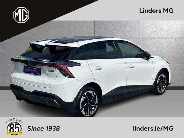 Image for 2023 MG MG4 EV, Exclusive (Top Spec), 435km Range, Heated Seats + Wheel, 360 Cameras, 5 Years Warranty, *LINDERS CHRISTMAS SALE* On Every car we are giving you a €250 voucher for you to Enjoy