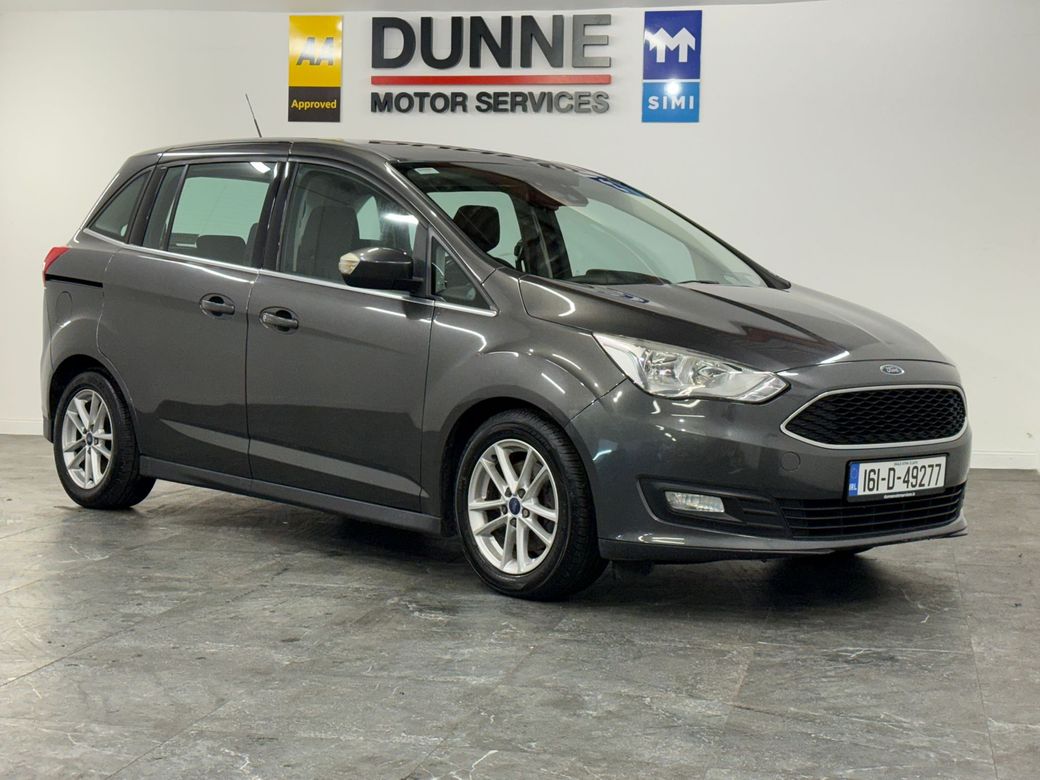 Image for 2016 Ford Grand C-Max **7 SEATS**1.5 TDCI ZETEC**AUTO** 16" ALLOYS**AMAZING SERVICE HISTORY**REAR SENSORS**FORD SYNC RADIO**BLUETOOTH PHONE AND STREAMING**CRUISE CONTROL**NCT**FINANCE AVAILABLE**WARRANTY