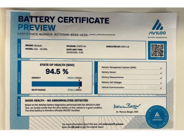 Image for 2023 Renault Zoe Evolution R110 EV50