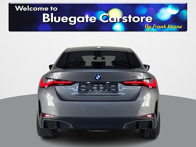 Image for 2024 BMW i4 35 SPORT **FULL BLACK LEATHER INTERIOR**HEATED FRONT SEATS**APPLE CARPLAY**ANDROID AUTO**TOUCHSCREEN INFOTAINMENT SCREEN**FULL DIGITAL DASH**DRIVE MODES**REVERSE CAMERA**SURROUND PARKING SENSORS**