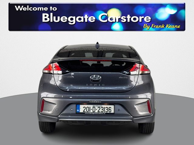 Image for 2020 Hyundai Ioniq PREMIUM EV**DIGITAL DASH**TOUCHSCREEN BLUETOOTH MEDIA**HEATED MULTIFUNCTIONAL STEERING WHEEL**HEATED SEATS**REVERSE CAMERA**PARKING SENSORS**DRIVE MODES**KEYLESS START**AUTO LIGHTS**AUTO WIPERS**