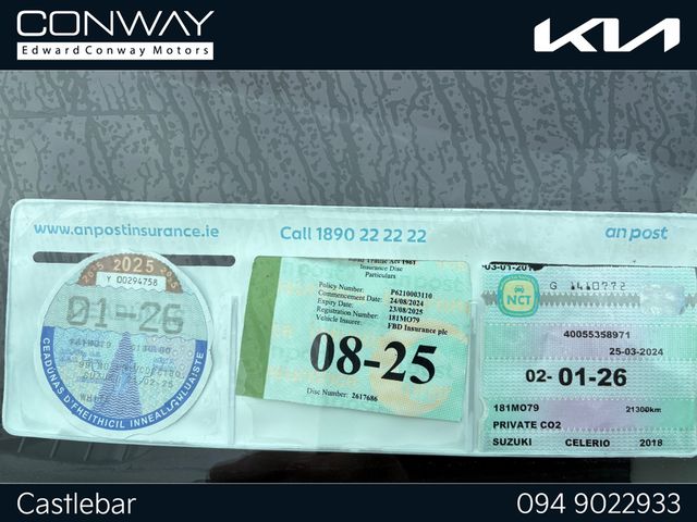 Image for 2018 Suzuki Celerio PETROL