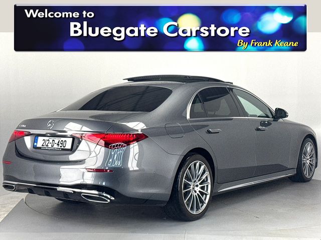 Image for 2021 Mercedes-Benz S Class S350d LWB**Digital Dash**Touchscreen Media**Panoramic Roof**Brown Leather Interior**Ambient Lighting**Burmester Sound Systems**360° Reverse Camera*Front & Rear Heated Seats**Wireless Phone Charger**