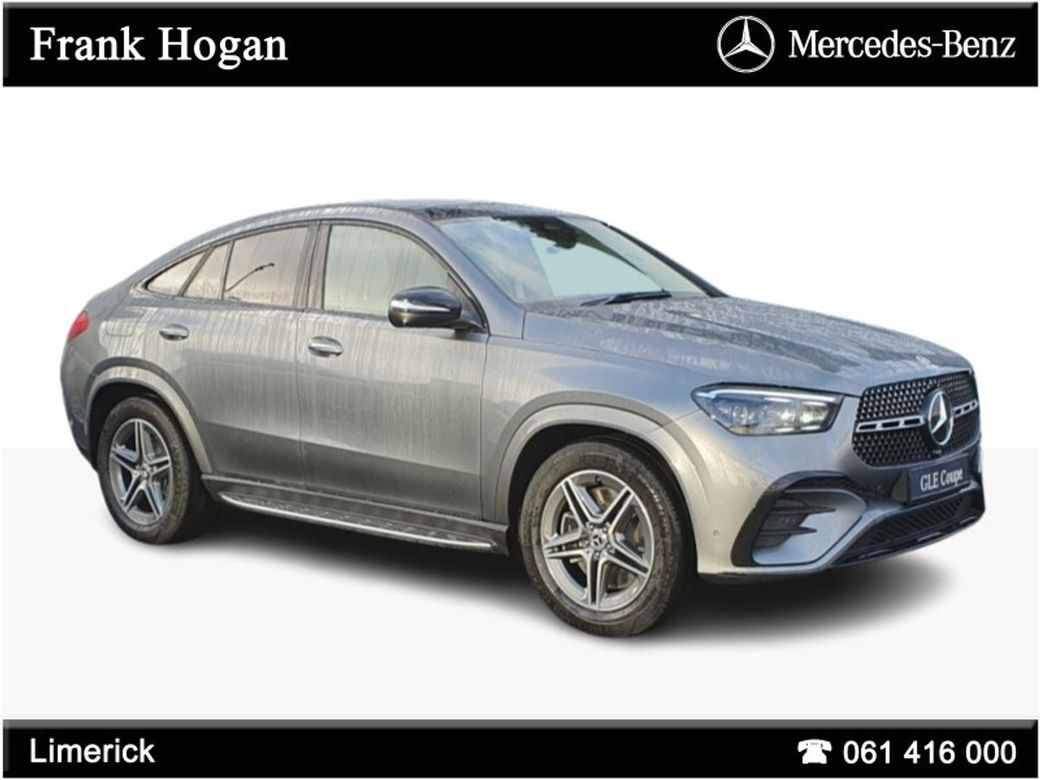 Image for 2026 Mercedes-Benz GLE Class GLE 350de Coupe PHEV 4-cylinder Hybrid Diesel 197 / 313 Bhp ( € 140 Road Tax )