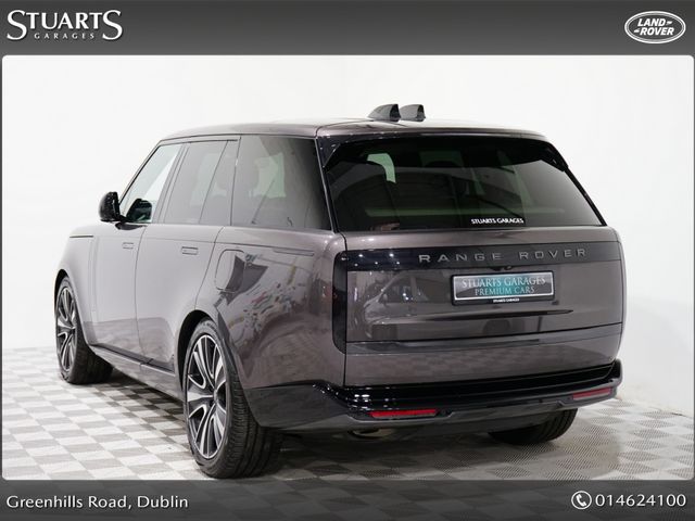 Image for 2025 Land Rover Range Rover P460E SE, SHADOW EXTREIOR PACK, 22” ALLOYS, CHARENTE GREY METALLIC, EBONY AND IVORY INTERIOR, 20 WAY COMFORT SEATS, SOFT CLOSE DOORS, PANORAMIC GLASS ROOF
