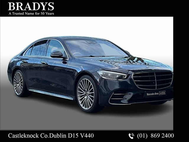 Image for 2022 Mercedes-Benz S Class S350d AMG--Driver Assistance Package, Nappa Leather, 21" Multispoke Alloys 