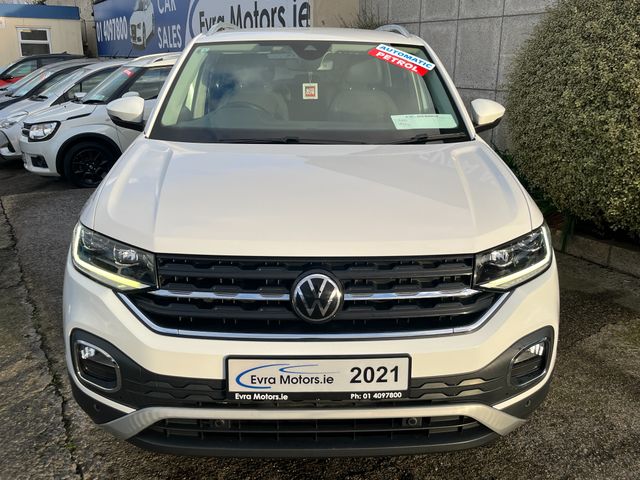 Image for 2021 Volkswagen T-Cross STYLE AUTOMATIC 1.0 PETROL //HALF LEATHER SEATS//KEYLESS ENTRY//ADAPTIVE CRUISE CONTROL//REVERSE CAMERA//