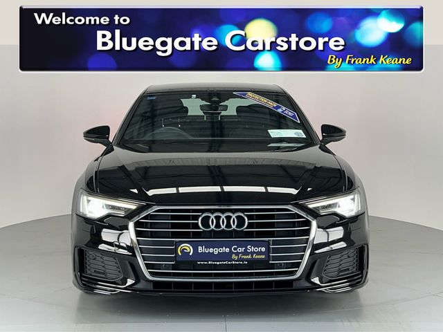 Image for 2020 Audi A6 LIMOUSINE 2.0 TDI 204BHP S-TRONIC S LINE**FRONT HEATED SEATS**HALF ALCANTARA HALF LEATHER INTERIOR**TOUCH SCREEN MEDIA DISPLAY**PARKING SENSORS**APPLE CARPLAY**DUAL CLIMATE CONTROL**KEYLESS START**