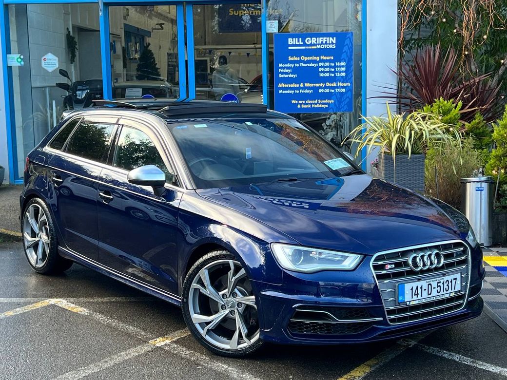 Image for 2014 Audi S3 QUATTRO 2.0 TFSI AUTO // OPENING PAN ROOF // BANG & OLUFSEN // NEW 19" DIAMOND CUT ALLOYS