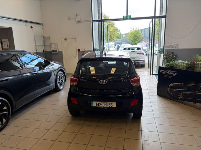 Image for 2014 Hyundai i10 1.0 Deluxe Auto 4DR. Irish Owned Car, NCT & TAX, 2Keys, Bluetooth, MFSW, Air Conditioning, Irish Radio, Alloy Wheels, Folding Rear Seats, Luggage Cover, USB/AUX and more.