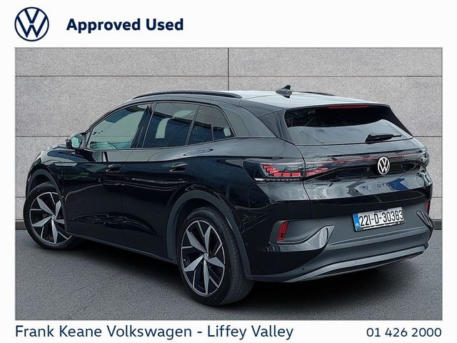 Image for 2022 Volkswagen ID.4 77KWH GTX BUSINESS 299BHP *GRENADILA BLACK* *PCP FINANCE AVAILABLE* *IQ HEADLIGHTS* *LONG RANGE* *IQ LIGHTS* *AMBIANT LIGHTING* *HEATED SEATS* *REAR VIEW CAMERA**