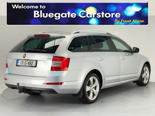 Image for 2017 Skoda Octavia COMBI STYLE 1.6 TDI 110HP**SEMI DIGITAL DASH**MULTIFUNCTIONAL STEERING WHEEL**MEDIA DISPLAY**BLUETOOTH**REVERSE CAMERA**PARKING SENSORS**DUAL CLIMATE CONTROL**BLACK CLOTH INTERIOR**