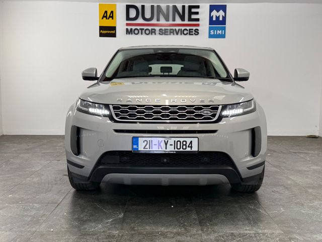 Image for 2021 Land Rover Range Rover Evoque **EVO 300PS P PHEV S**360 CAMERA**PAN ROOF**2 KEYS ** LANE ASSIST**DIGITAL CLUSTER **DIGITAL MULTI FUNCTION CENTRE CONSOLE **MULTI FUNCTION STEERING WHEEL **CRUISE CONTROL **GREY LEATHER HEATED