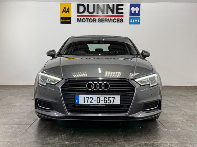 Image for 2017 Audi A3 **MULTI SERVICE HISTORY **2 KEYS **MULTI FUNCTION STEERING WHEEL **ADAPTIVE CRUISE CONTROL **HEATED HALF LEATHER HALF FABRIC SEATS **FRONT / REAR PARKING SENSORS **POP UP BLUETOOTH RADIO **AUTO START 
