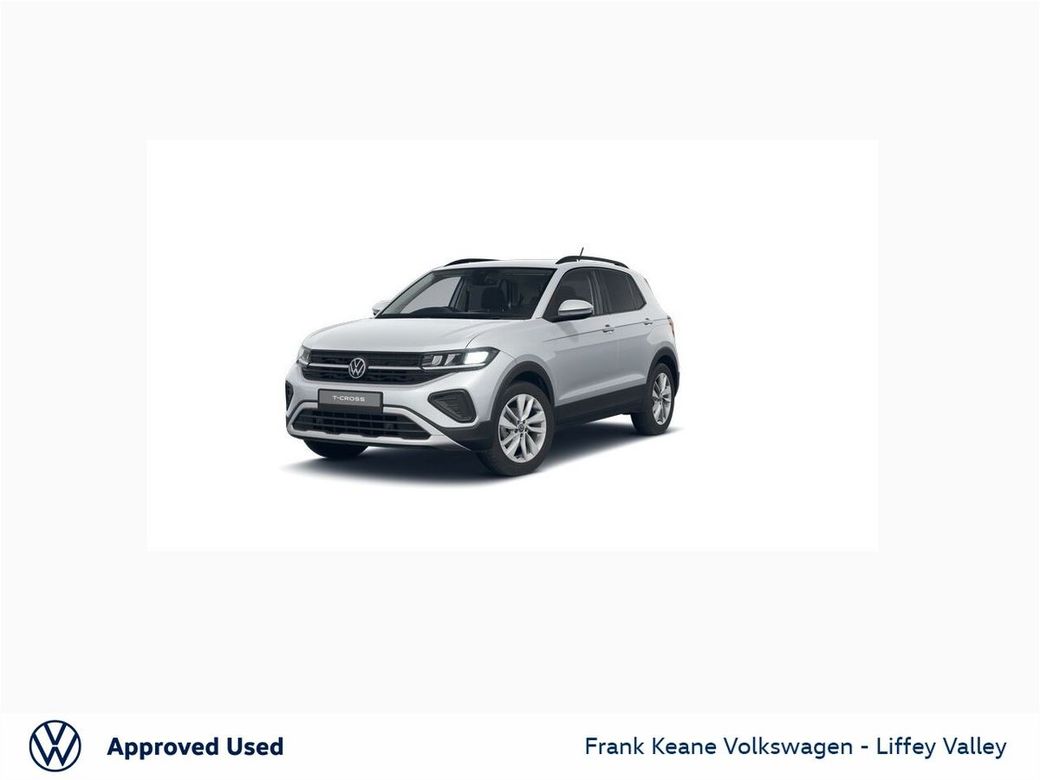 Image for 2025 Volkswagen T-Cross EDITION 75 1.0TSI 95BHP *REFLEX SILVER METALLIC* *DELIVERY KMS* *252D REG* *BIG SAVINGS VS NEW CAR* *WHILE STOCKS LAST* *PCP 3 YRS FROM €276PM*