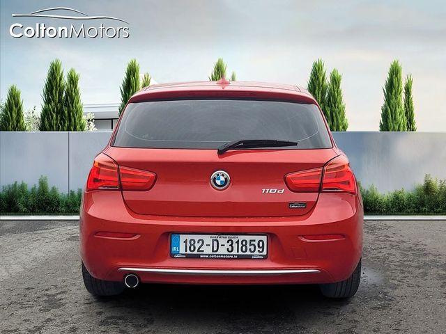 Image for 2018 BMW 1 Series 118d SE AUTO