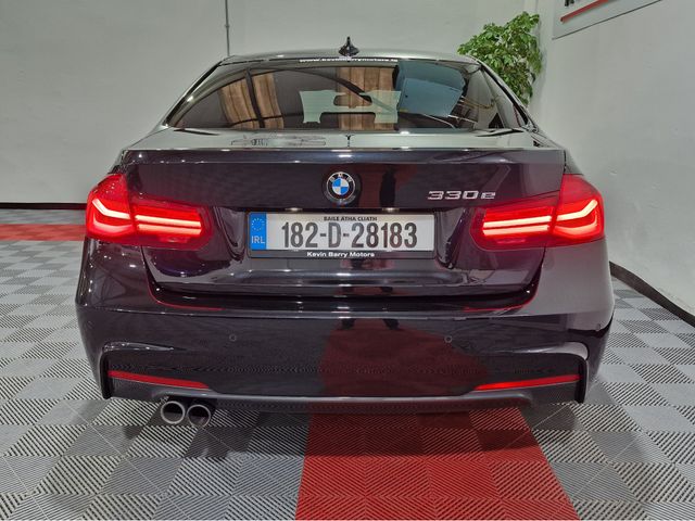Image for 2018 BMW 3 Series 330E M SPORT SHADOW EDITION AUTOMATIC **TOP SPEC / 19" ALLOYS / CRUISE CONTROL / FRONT & REAR PARKING ASSIST / HARMAN KARDON PREMIUM SOUND / HEATED FRONT SEATS / SAT NAV / REAR SUN PROTECTION GLASS**