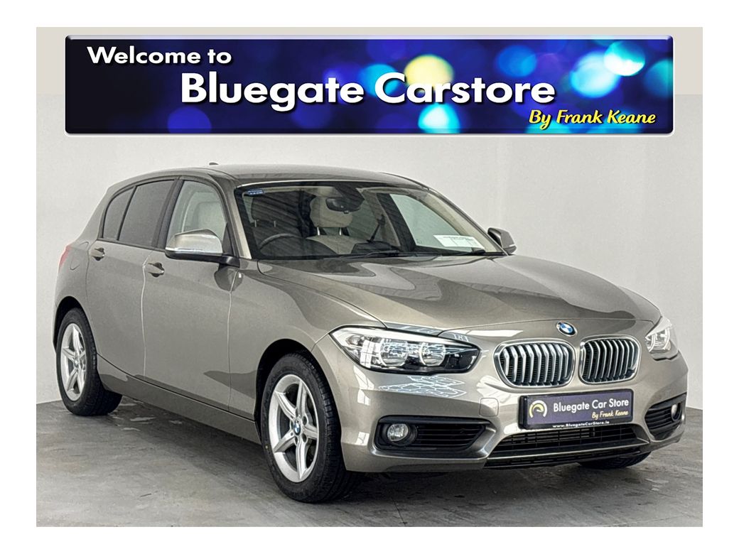Image for 2017 BMW 1 Series SE*Full Cream Leather Interior*Reverse Parking Sensors*Reverse Parking Camera*Rear Tinted Windows*Heated Front Seats*Sat-Nav*Multimedia Infotainment System*Automatic Headlights*