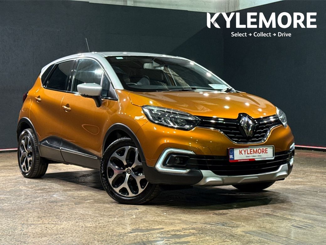 Image for 2018 Renault Captur 1.2 AUTOMATIC INTENSE EDITION - DIAMOND CUT ALLOYS - ORANGE/SILVER TWO TONE - BLACK HALF LEATHER