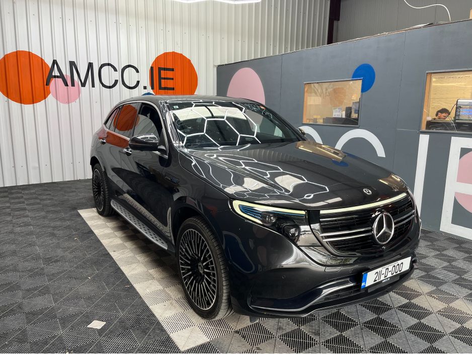 Image for 2021 Mercedes-Benz EQC €33950 2021 MERCEDES-BENZ EQC 400 4MATIC AMG LINE AUTOMATIC / CRUISE CONTROL / 360° CAMERA / ELECTRIC MEMORY & HEATED SEATS / PADDLE SHIFTERS / AMBIENT LIGHTS / APPLE CARPLAY