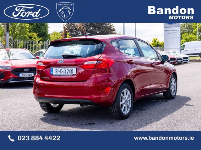 Image for 2018 Ford Fiesta 2018 Ford Fiesta 1.1L 85 PS Zetec