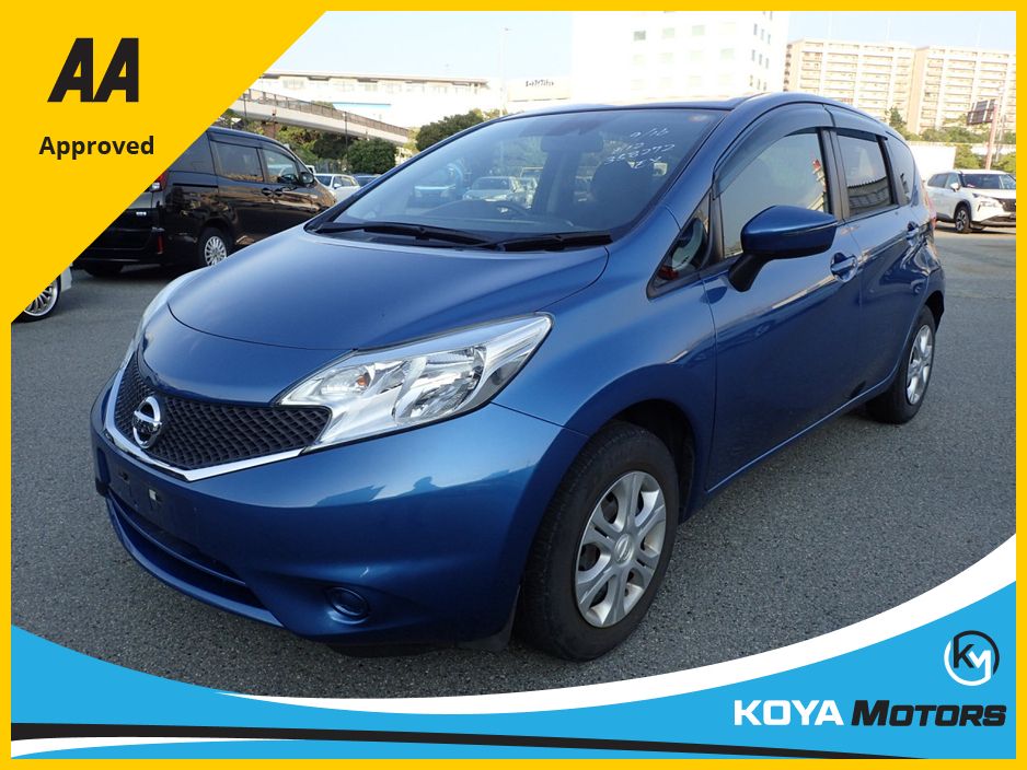 Image for 2015 Nissan Note 1.2 XV PETROL CVT AUTOMATIC // LAPIS BLUE METALLIC // LANE ASSIST // PRIVACY PACK // TWO TONE INTERIOR // REVERSING CAMERA // AA DEALER APPROVED 2026 