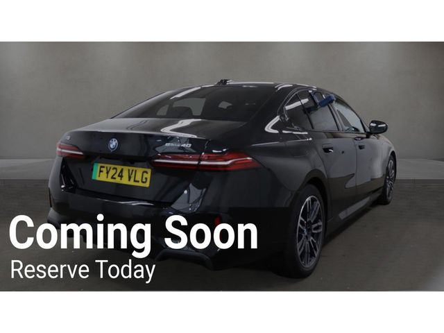 Image for 2024 BMW i5 EDRIVE 40 M SPORT AUTOMATIC **ONE OWNER / 19" ALLOYS / ADAPTIVE LED HEADLIGHTS / CRUISE CONTROL / FULL BLACK LEATHER / HEATED SEATS / HARMAN KARDON SOUND / REVERSE CAMERA / WIRELESS PHONE CHARGING**