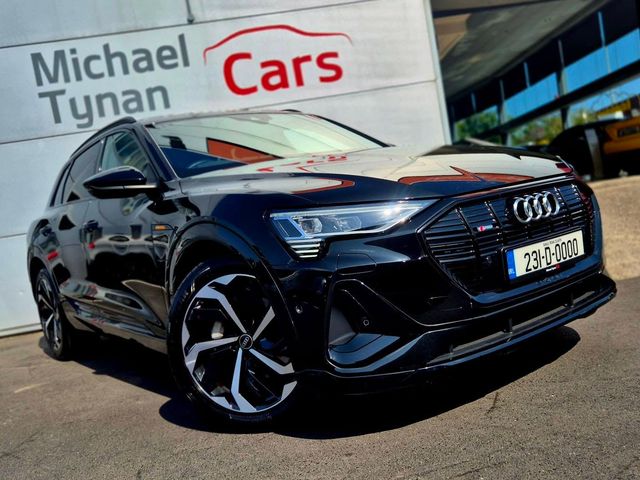 Image for 2023 Audi e-tron 55 Quattro Black Edition S Line Long Range (408bhp) 21'' Diamond Cut Alloys 