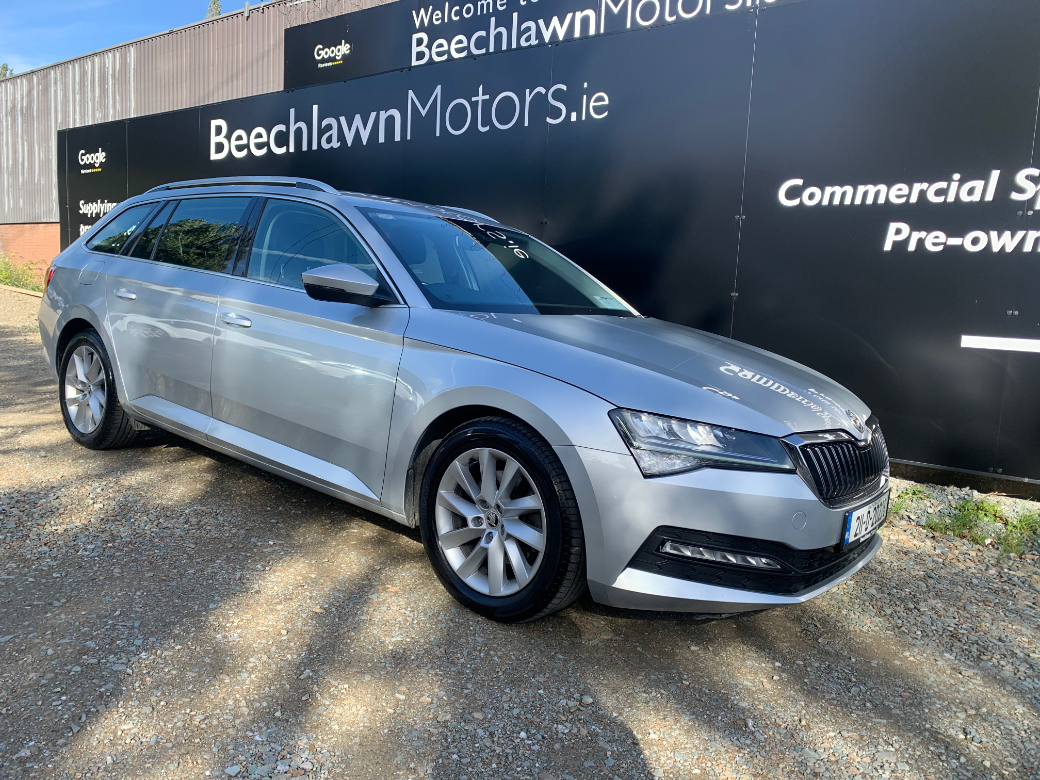 Image for 2021 Skoda Superb 2.0 TDI 150 BHP AMBITION ESTATE // ONE OWNER // FULL SERVICE HISTORY // GREAT CONDITION // 03/27 NCT // HEATED SEATS, PARKING SENSORS AND CRUISE CONTROL // 