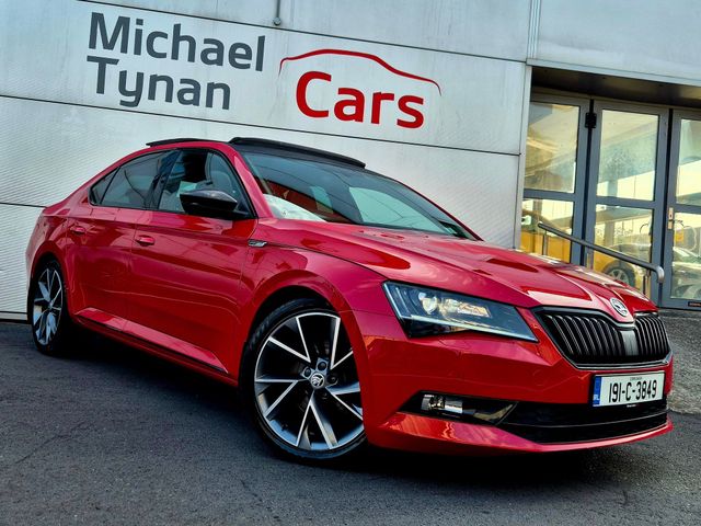Image for 2019 Skoda Superb 2.0 Diesel Sportline manual, 19” Alloys, Panoramic Roof, 1/2 Leather, Camera, CarPlay/Android, Parking Sensors